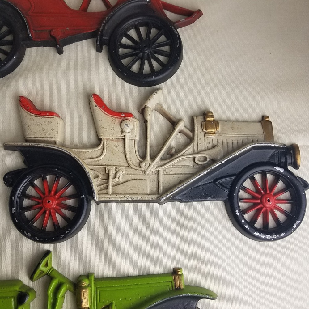 Vintage Cars Metal Art Wall Decor Midwest‎ Products Piece Buick Set of 3 - Picture 4 of 13